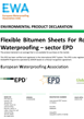 Flexible Bitumen Sheets for Roof Waterproofing - Environmental Product Declaration