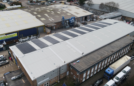 Metal roofing refurbishment