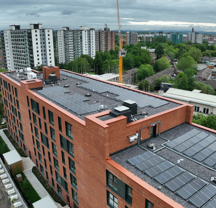Passivhaus project in Manchester